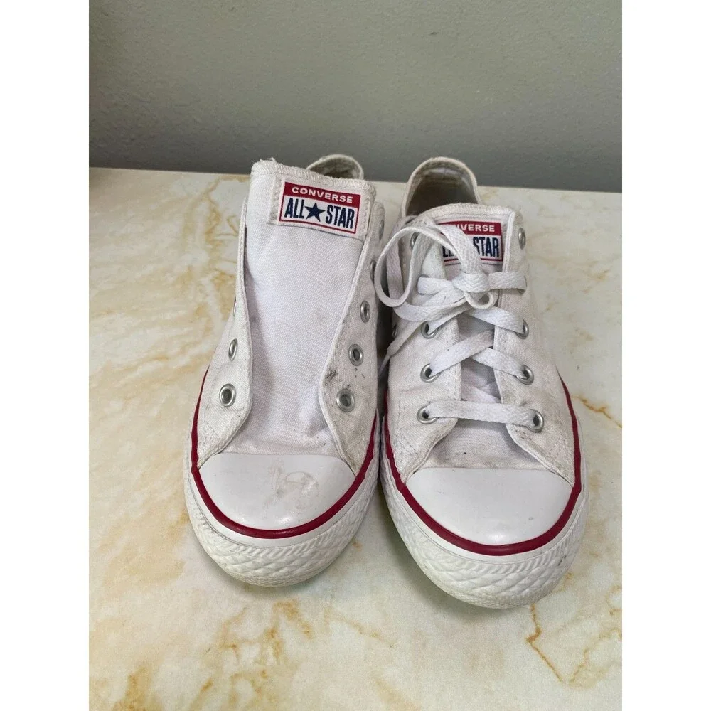 Converse Unisex Wids Chuck Taylor All Star White low top Size 3